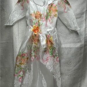 Disney Belle's Celebration Dress with Floral Accents